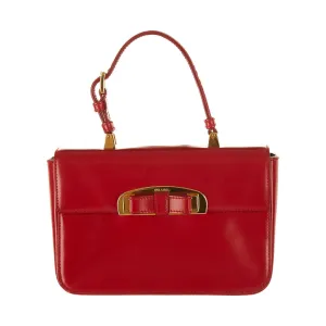 Prada Red Mini Top Handle Bag