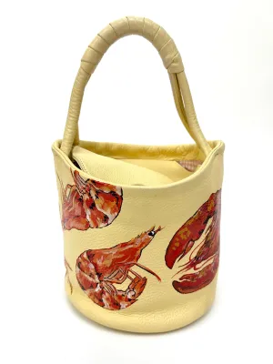 Prawn Cocktail Hand Painted Bag