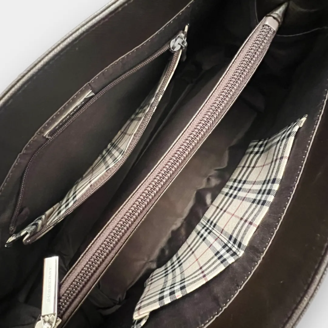 Pre-owned Burberry Leather Bag