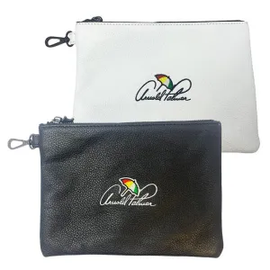 PRG Arnold Palmer Vanto Vintage Genuine Leather Premium Zip Tote White