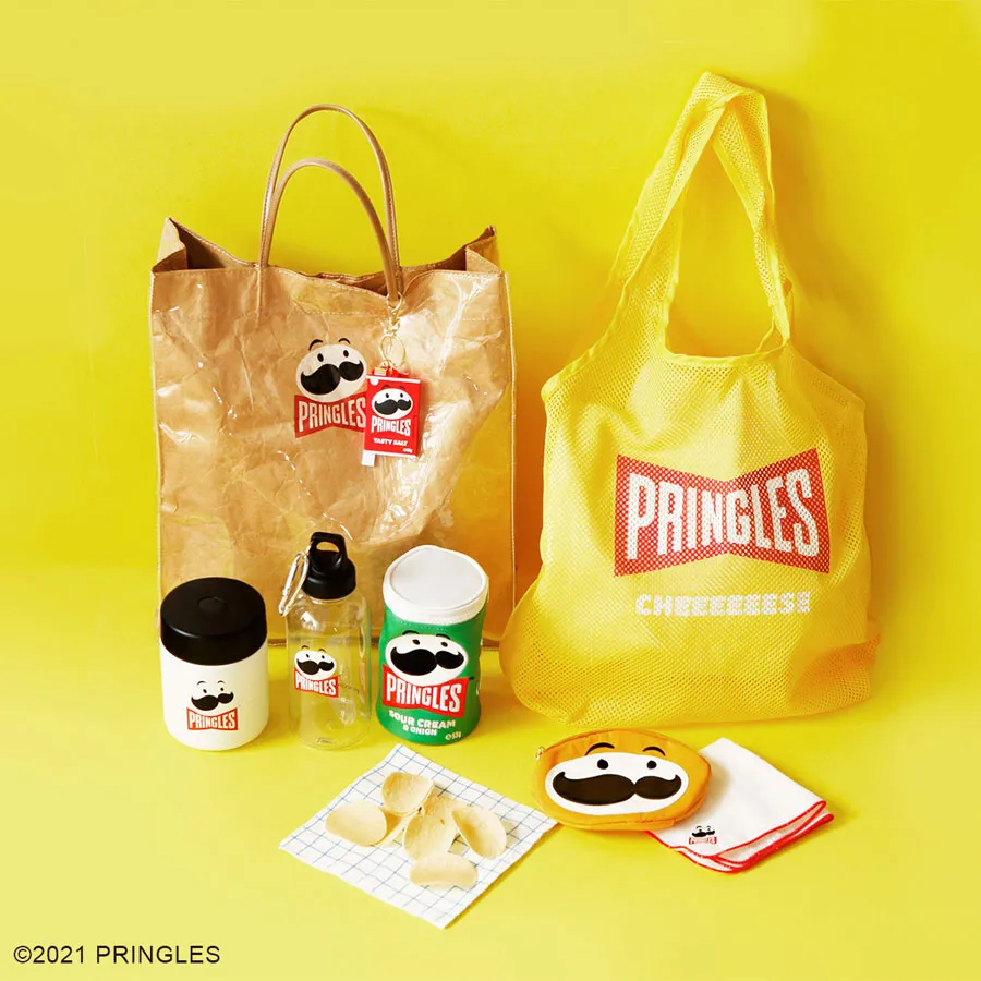 PRINGLES × ACCOMMODE Collaboration Pringles Shopper Bag 仿紙袋手提袋