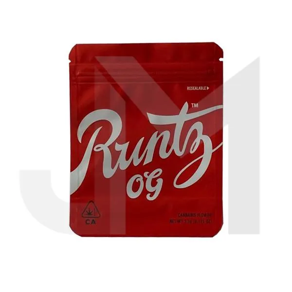 Printed Mylar Zip Bag 3.5g Standard