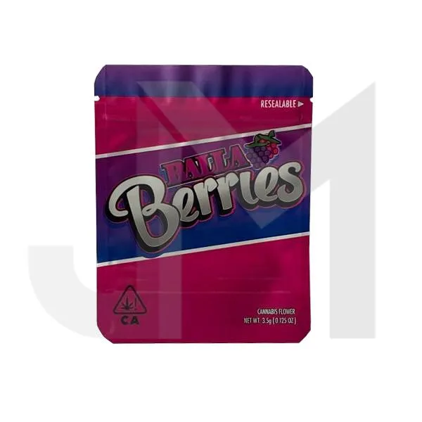 Printed Mylar Zip Bag 3.5g Standard