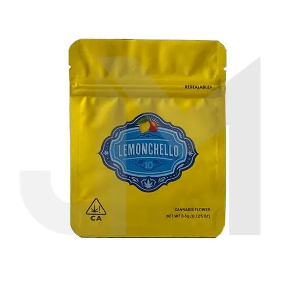 Printed Mylar Zip Bag 3.5g Standard