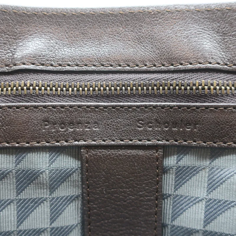 Proenza Schouler PS1 Medium Satchel Dark Brown Leather Crossbody Bag