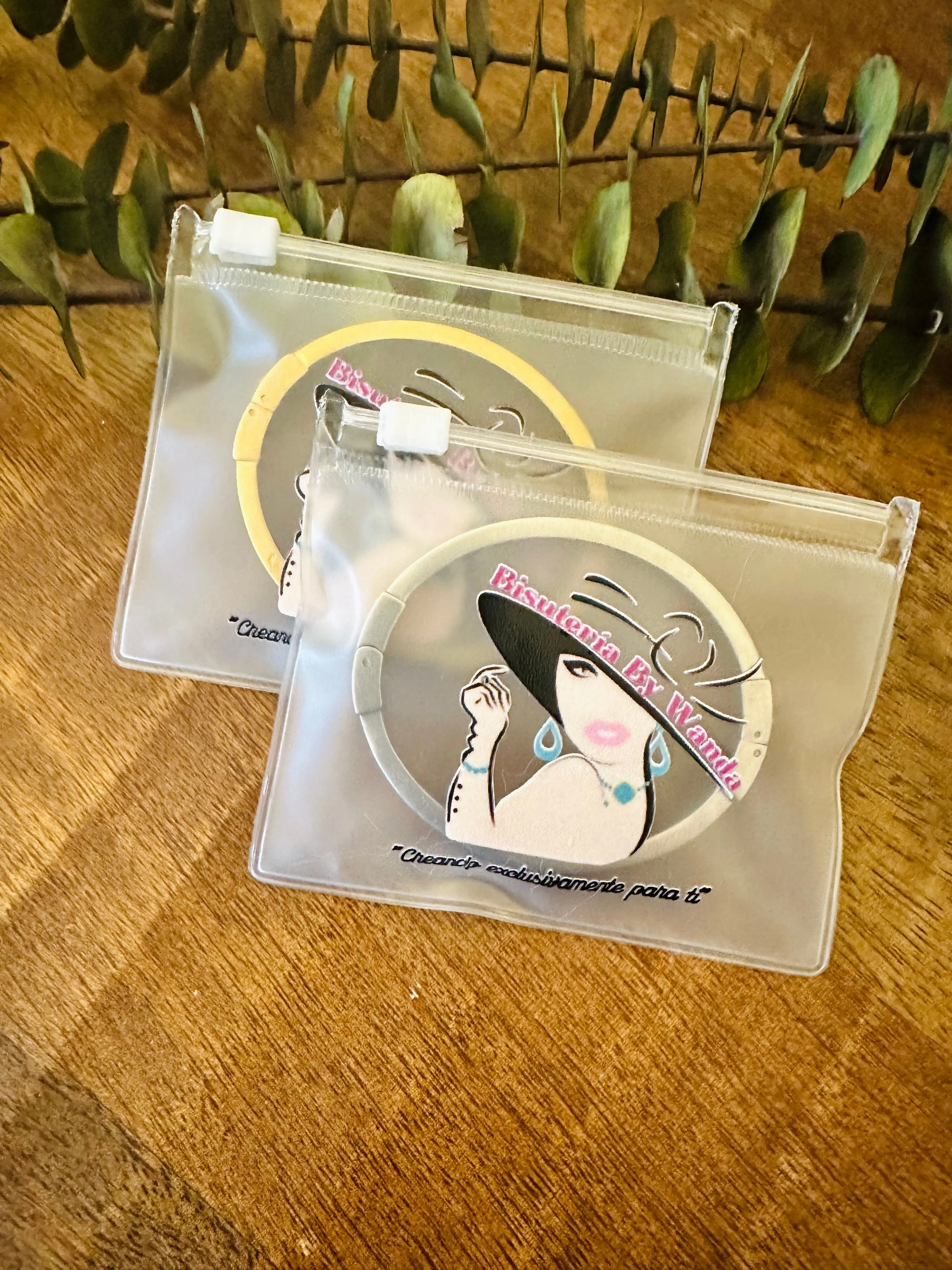 PROMO - MEDIUM - Custom 100 Zipper Bags (4.5x4.5") and  50 Ribbon Bags (4x4") -