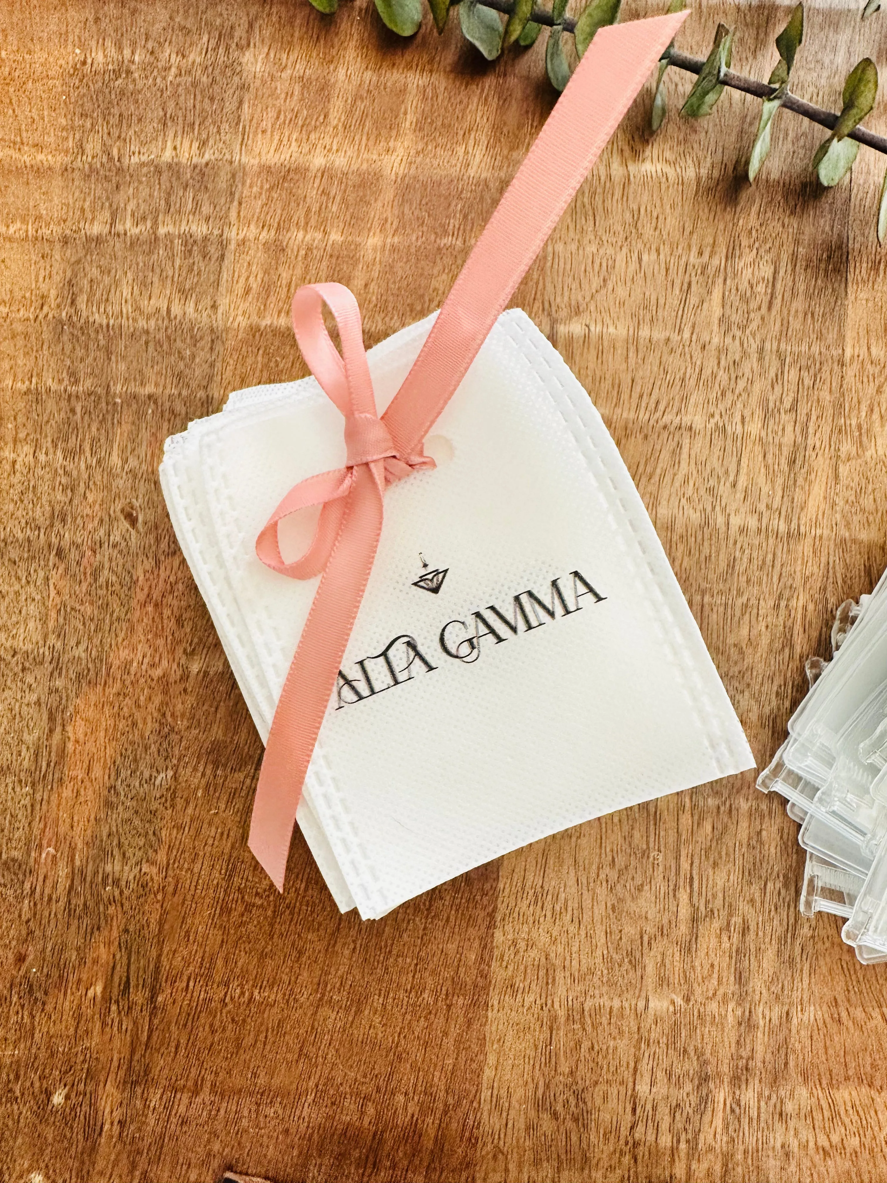 PROMO - MEDIUM - Custom 100 Zipper Bags (4.5x4.5") and  50 Ribbon Bags (4x4") -