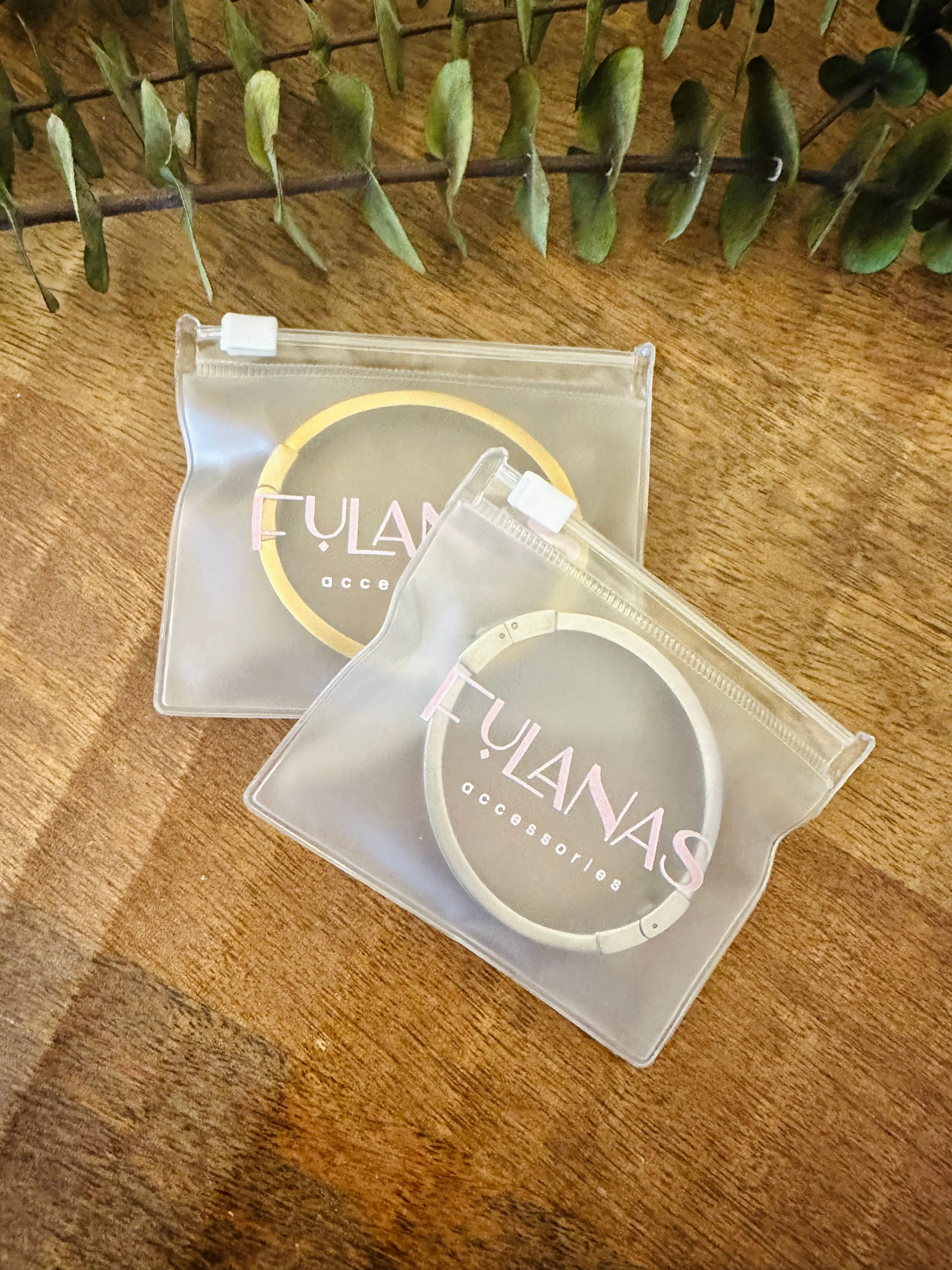 PROMO - MEDIUM - Custom 100 Zipper Bags (4.5x4.5") and  50 Ribbon Bags (4x4") -