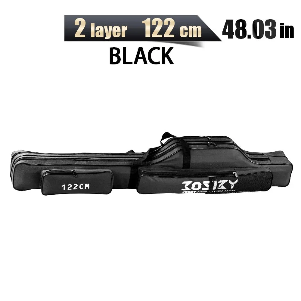 PROXPEHigh Quality Multi-purpose Oxford Cloth foldable Fishing Rod Bags Fishing Pole Tools Fishing Gear Tools 60-150/152/180CM