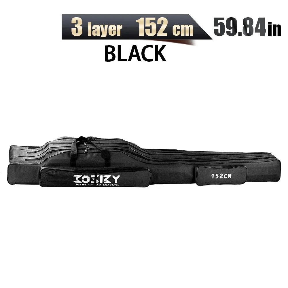 PROXPEHigh Quality Multi-purpose Oxford Cloth foldable Fishing Rod Bags Fishing Pole Tools Fishing Gear Tools 60-150/152/180CM