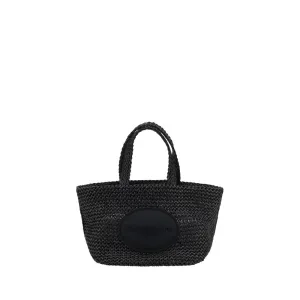 Punch Small Raffia Handbag
