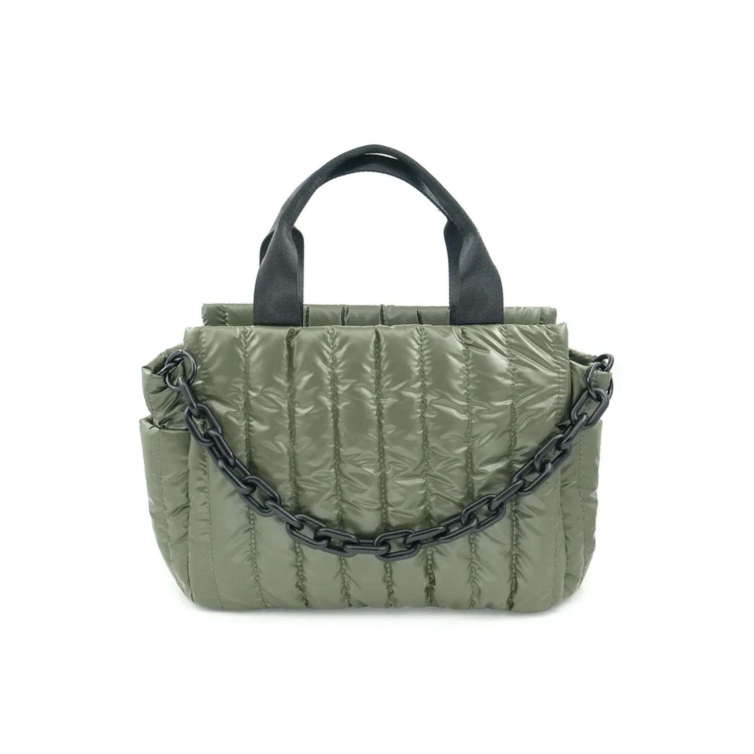 Quilted Bag with Chain