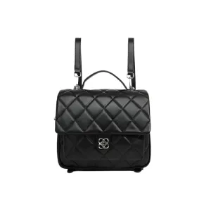 Quilted Flap Backpack