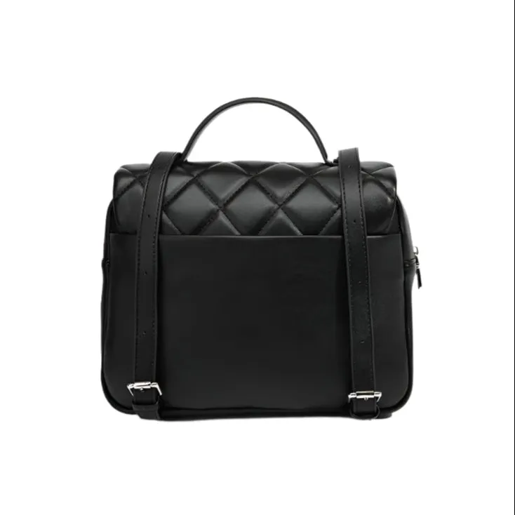 Quilted Flap Backpack