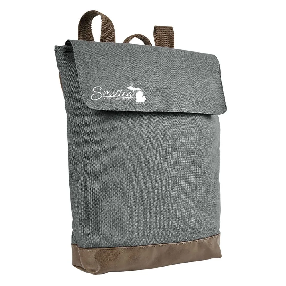 "Smitten With The Mitten" Canvas Day Pack