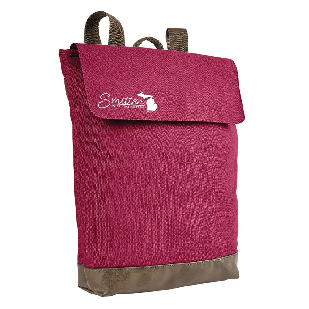 "Smitten With The Mitten" Canvas Day Pack