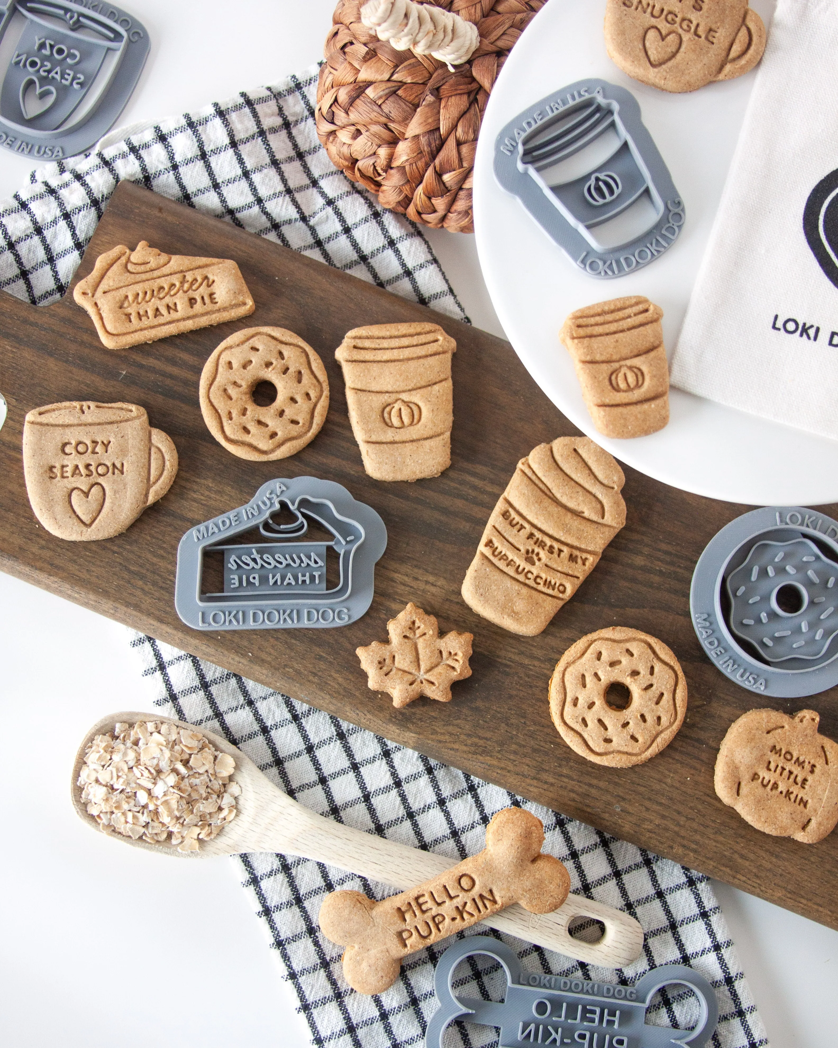 "Sweeter Than Pie" Dog Biscuit Cookie Cutter