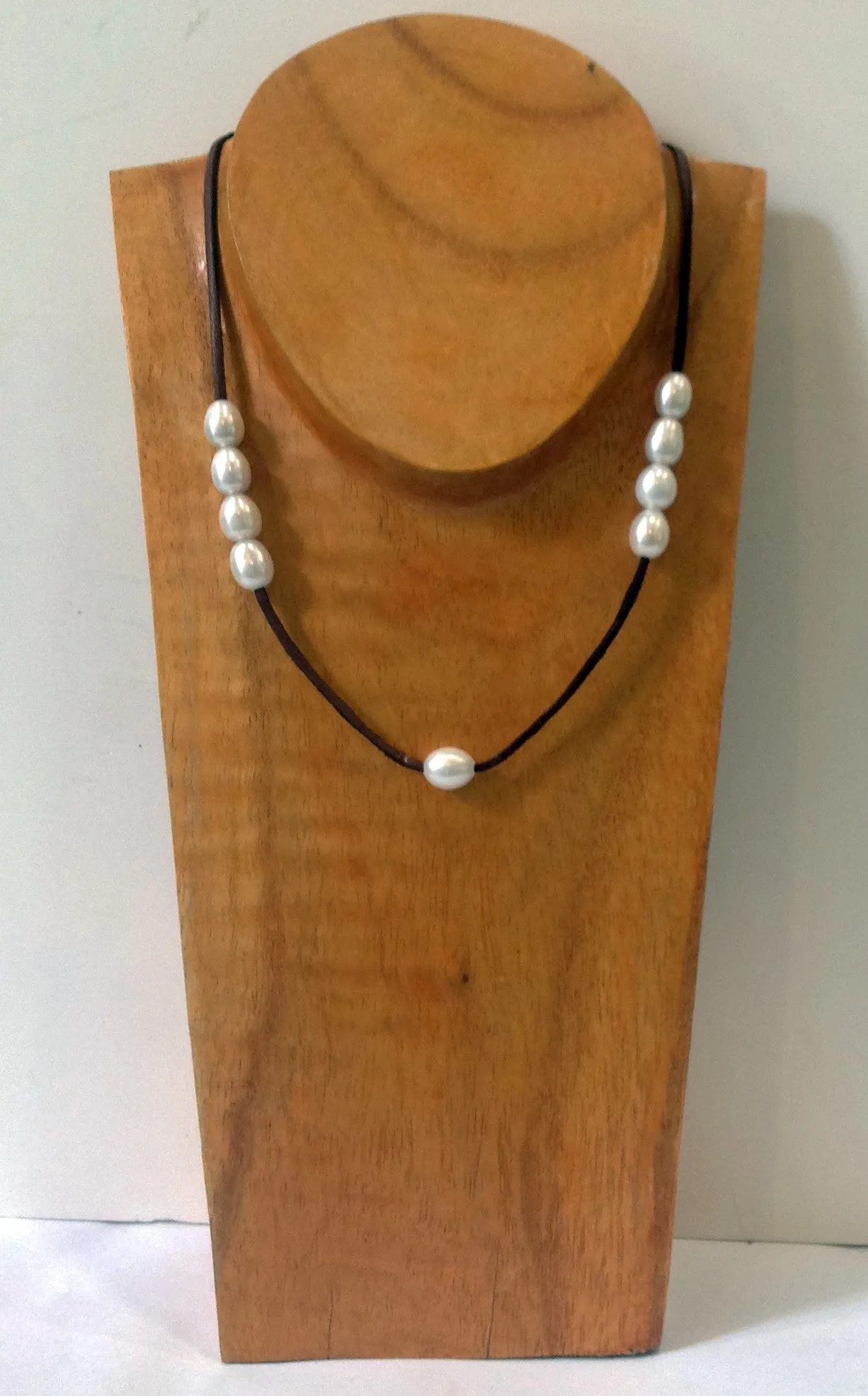 "The Weekender" Adjustable Freshwater Pearl Necklace