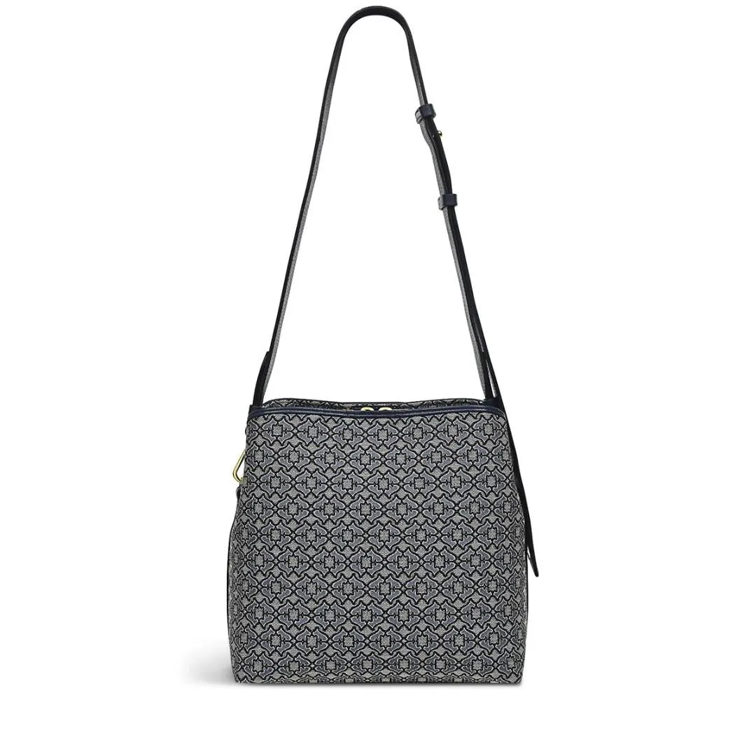 Radley Dukes Place Heirloom Medium Compartment Crossbody Bag - Goose Grey