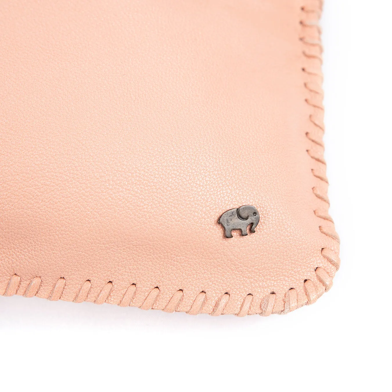 Rantu : Ladies Leather Crossbody Handbag in Papaya Cayak