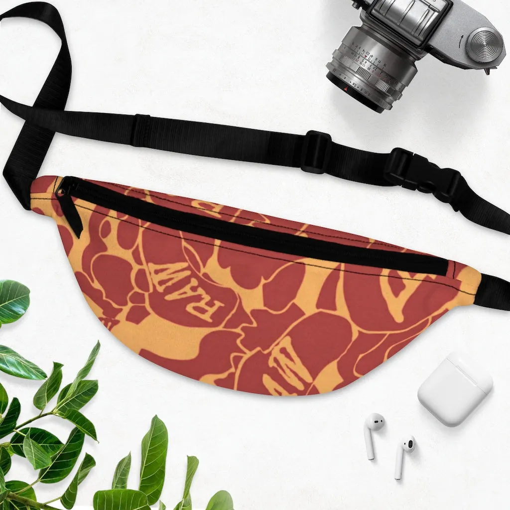 Raw Sushi "Orange CAMO" Fanny Pack