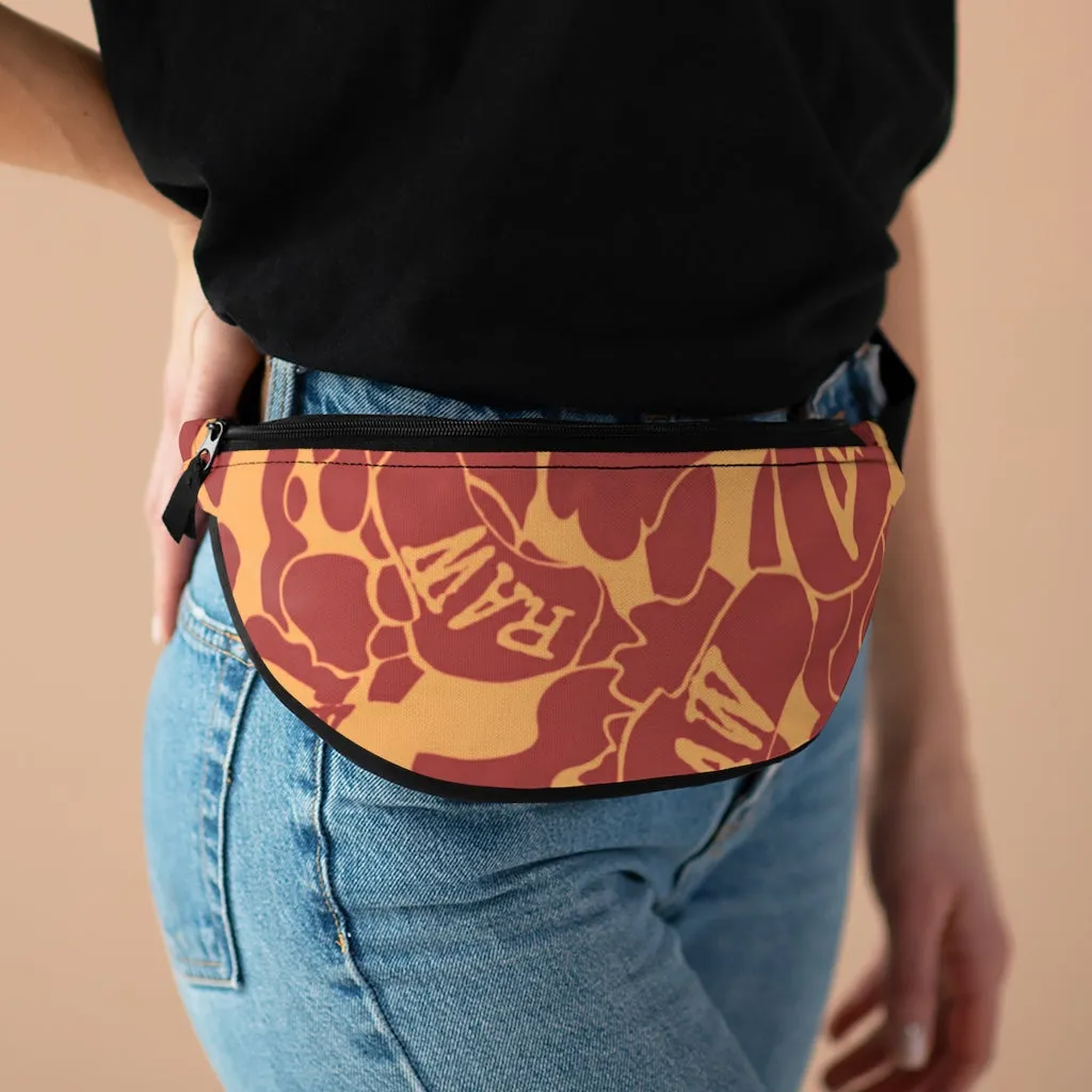 Raw Sushi "Orange CAMO" Fanny Pack