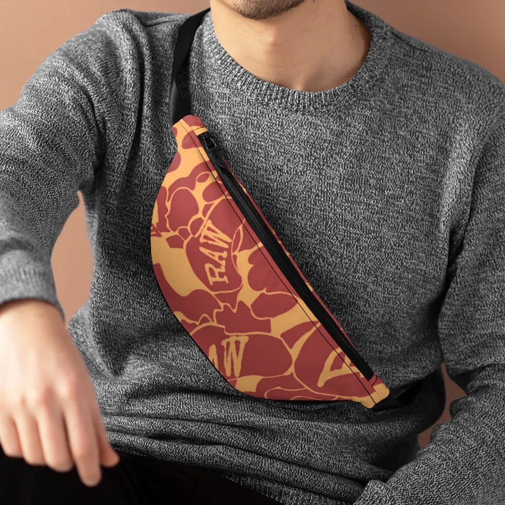 Raw Sushi "Orange CAMO" Fanny Pack
