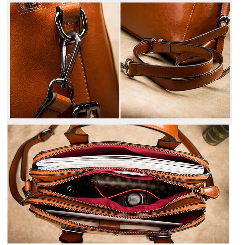 Real Cow Leather Women Bag