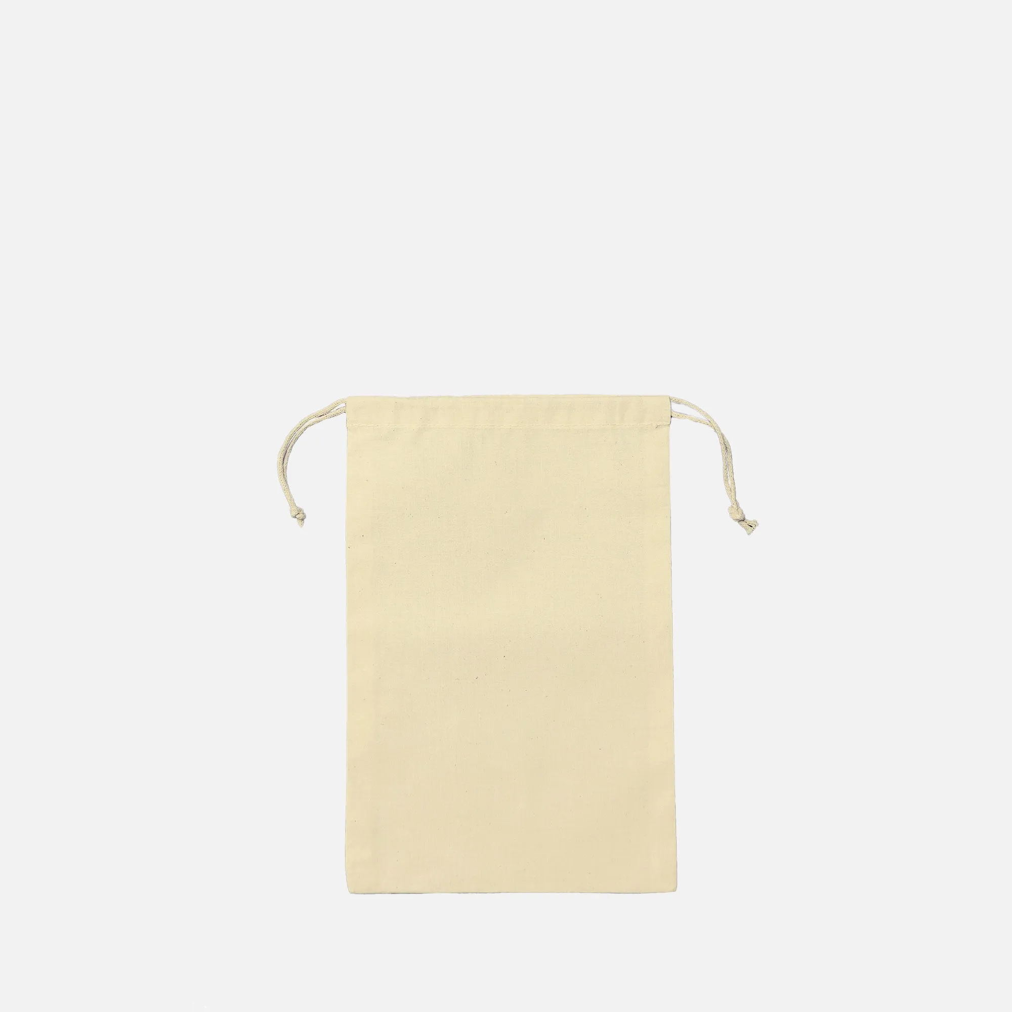 Recycled Cotton Double Drawstring Large 8x12 inches