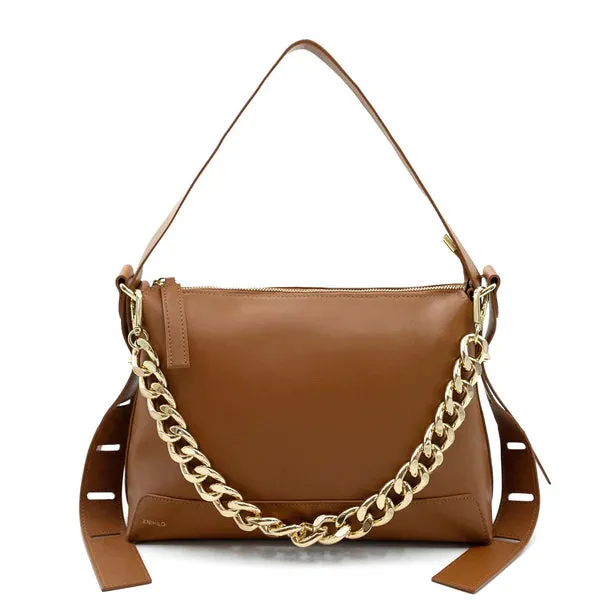 Rhode leather tan shoulder bag