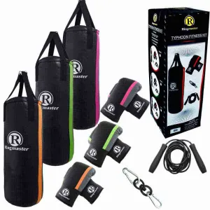 RINGMASTER TYPHOON PUNCH BAG FITNESS SET