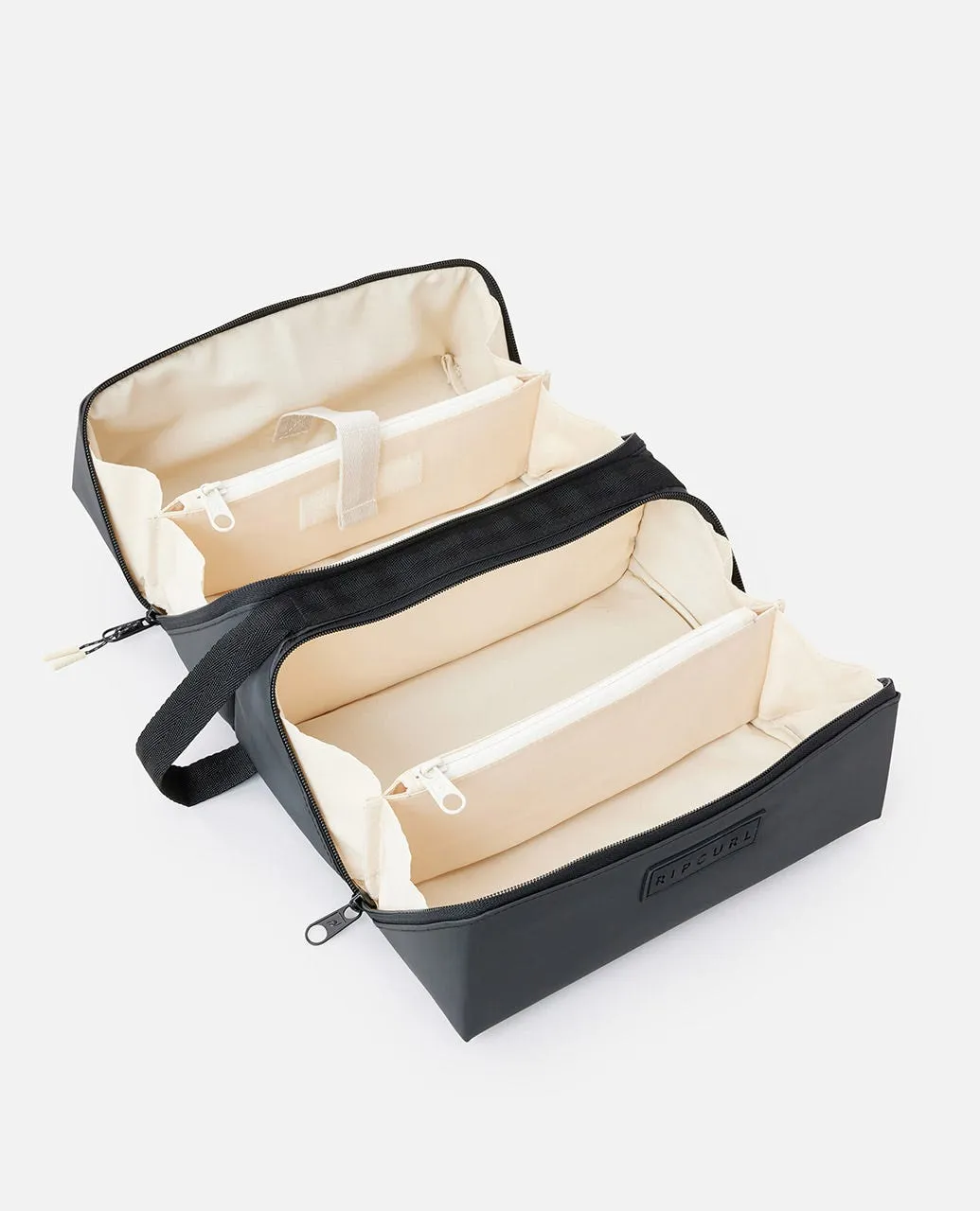 RIP CURL WEEKEND TRAVEL COSMETIC CASE - BLACK