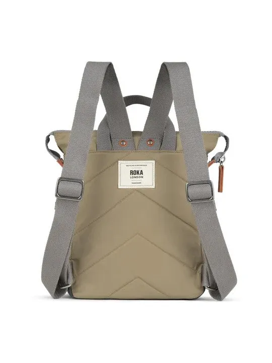 Roka Bantry B Taupe Small Recycled Nylon
