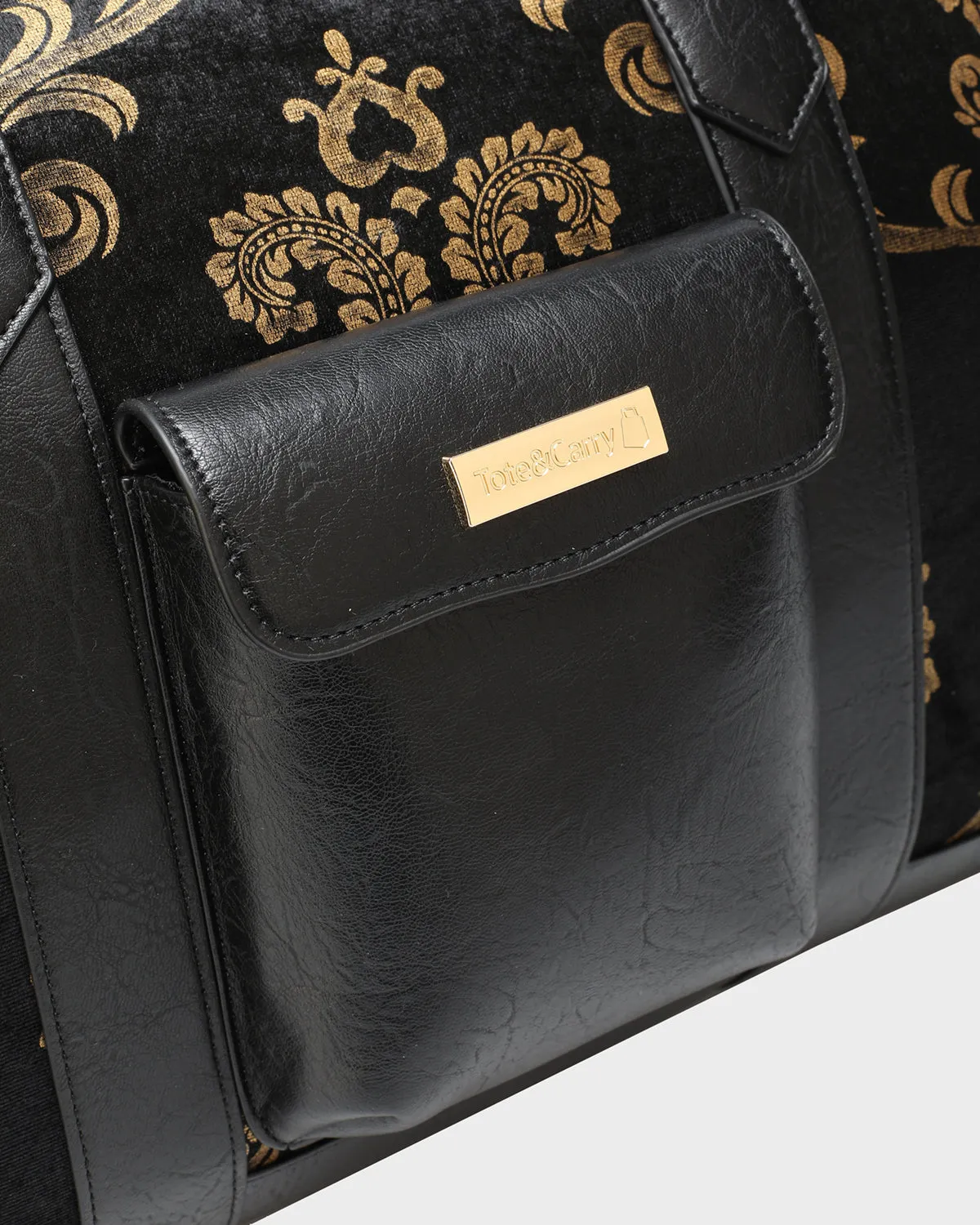 Royalty Duffle Bag in Black