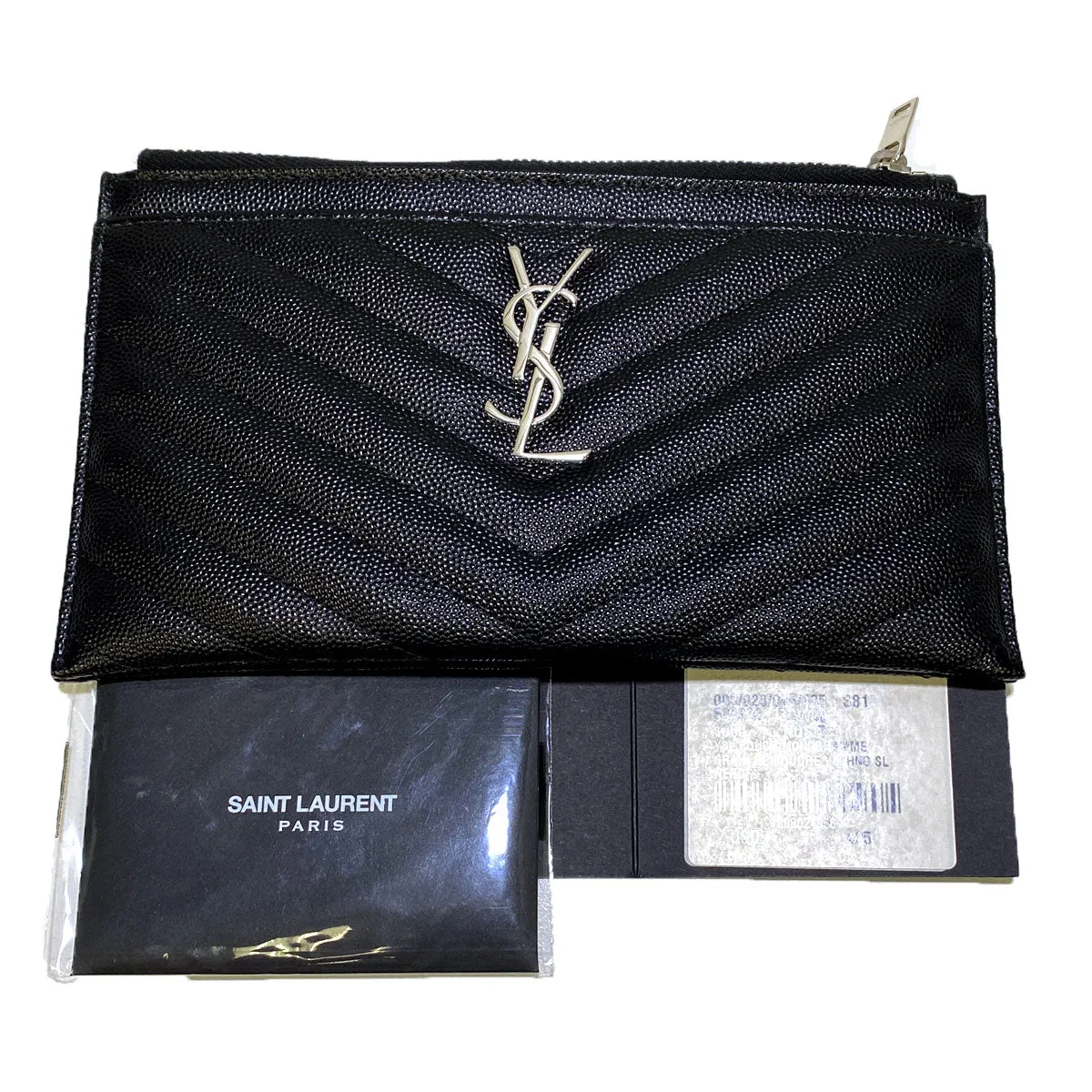 Saint Laurent Monogram Bill Pouch