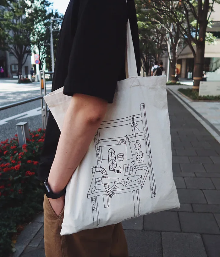 [SALE] Hana Akiyama x UGUISU Tote Bag