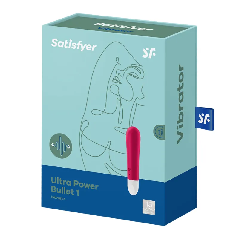 Satisfyer Ultra Power Bullet 1 Red Vibrator