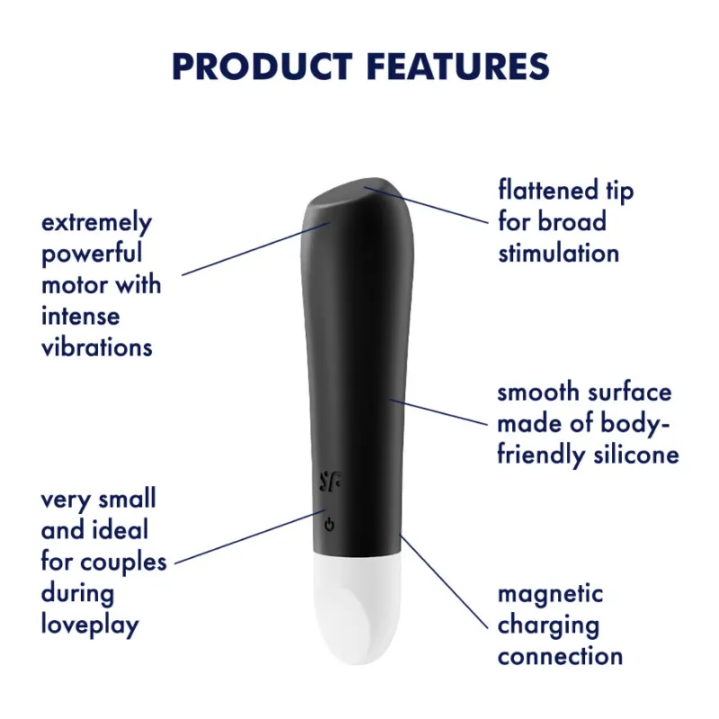 Satisfyer Ultra Power Bullet 2 Black Vibrator