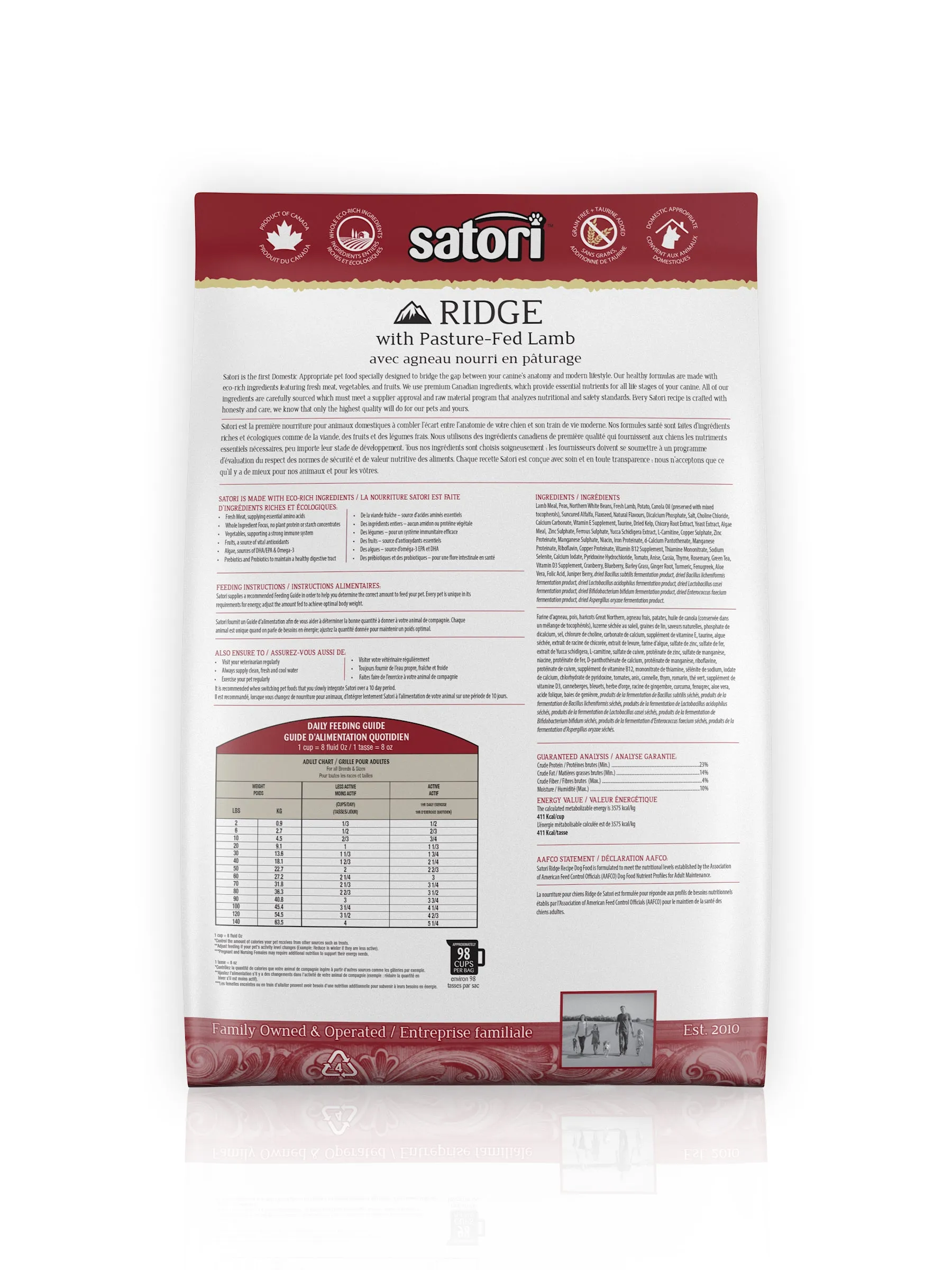 Satori Ridge Lamb Dry Dog Food