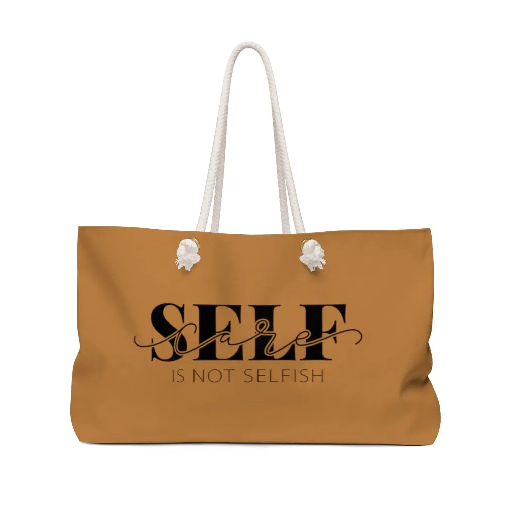 Self Care Weekender Bag