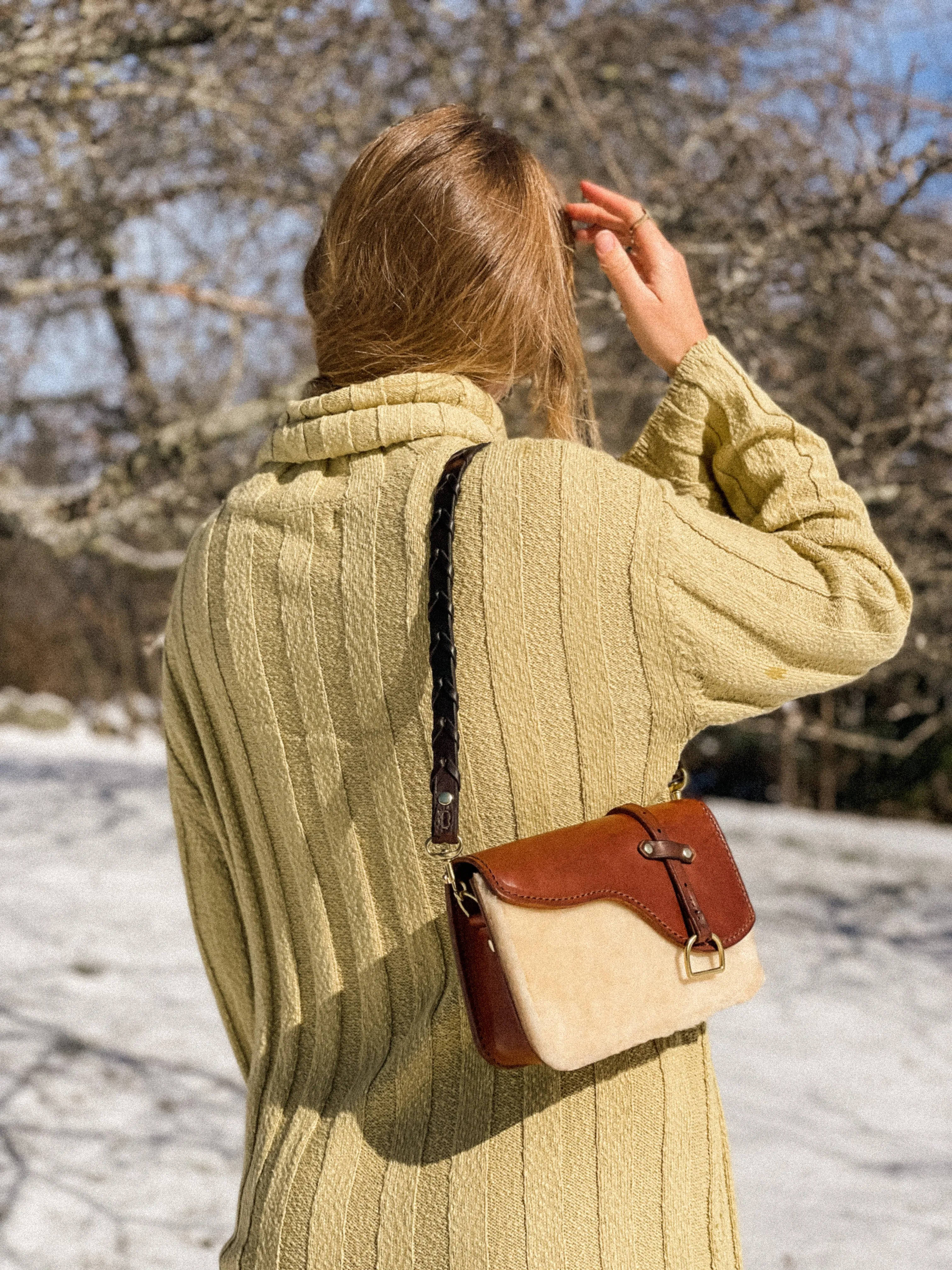 Shearling Mini Ryder ♲︎