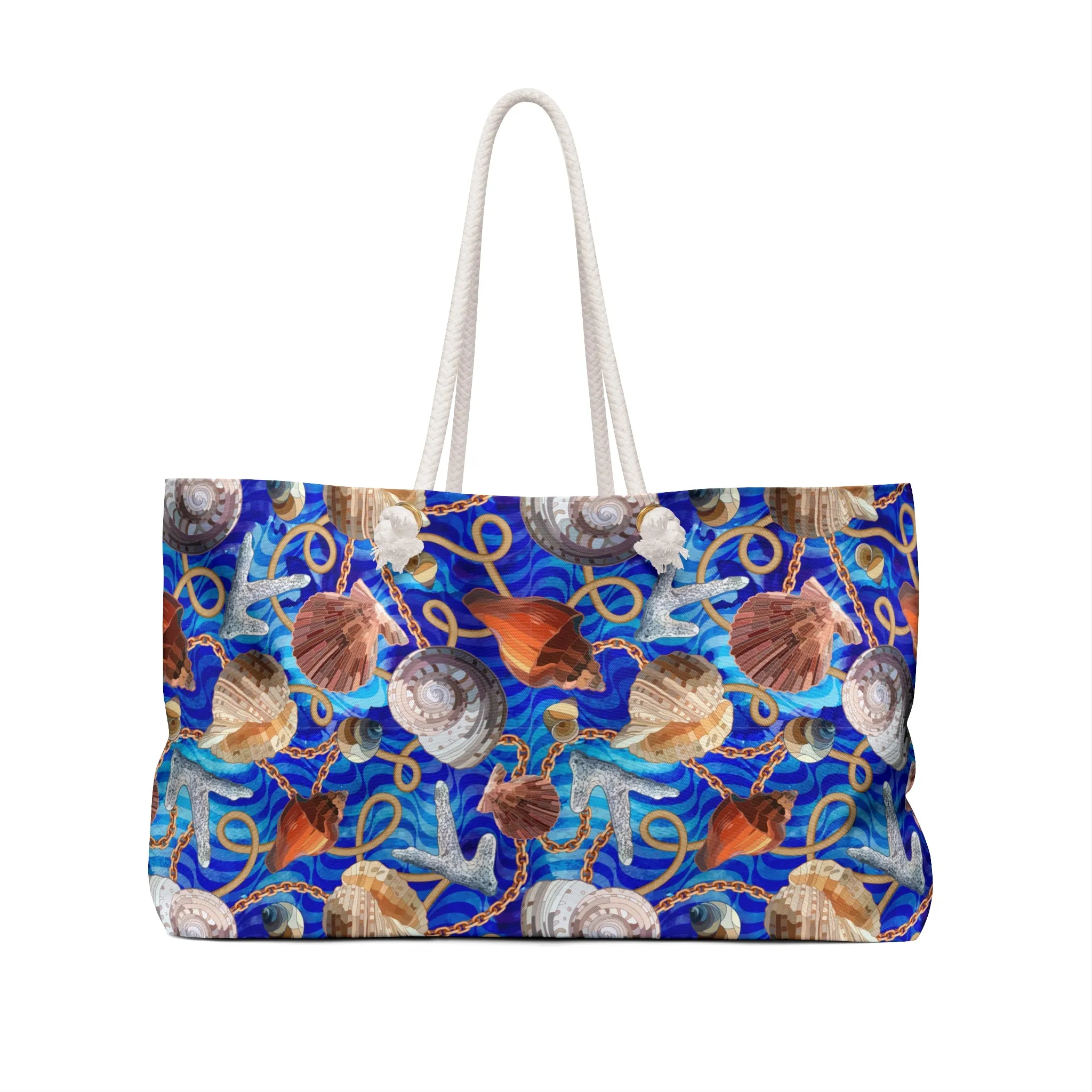 Shells & Chains (Dark) Weekender Bag