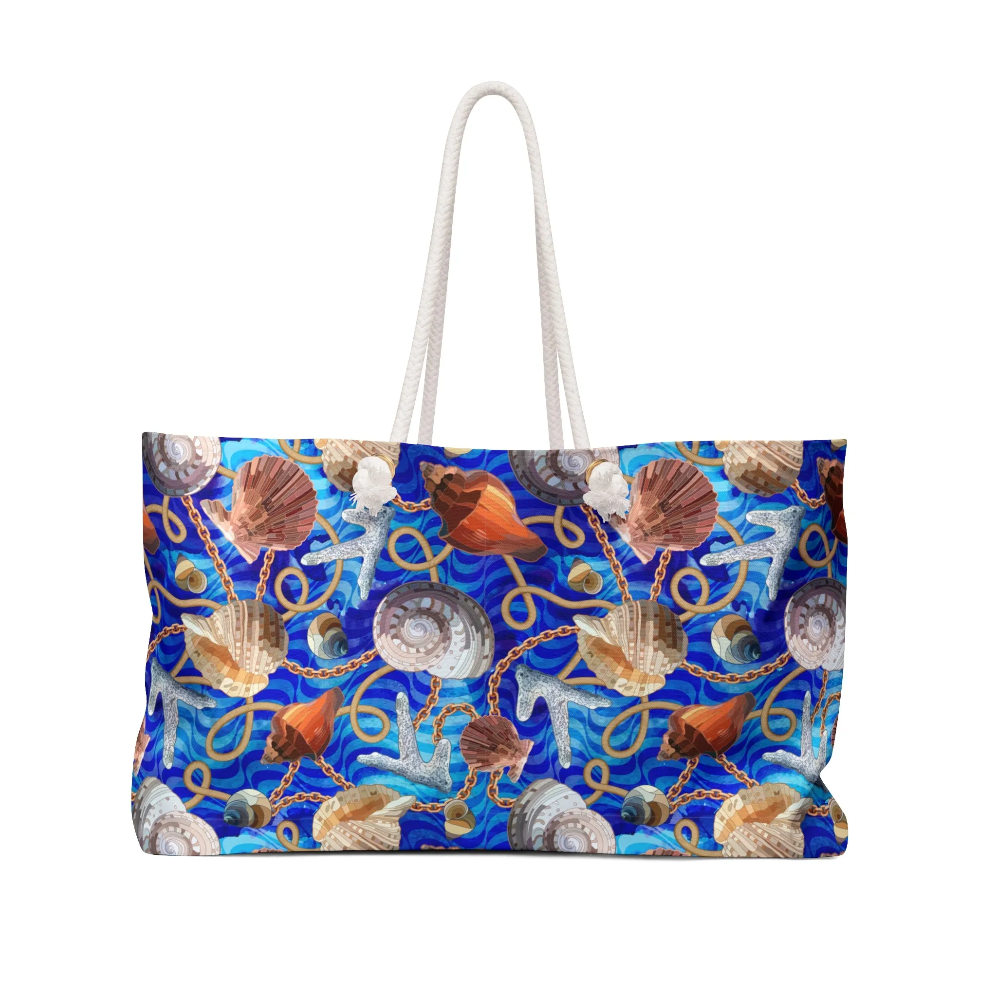 Shells & Chains (Dark) Weekender Bag
