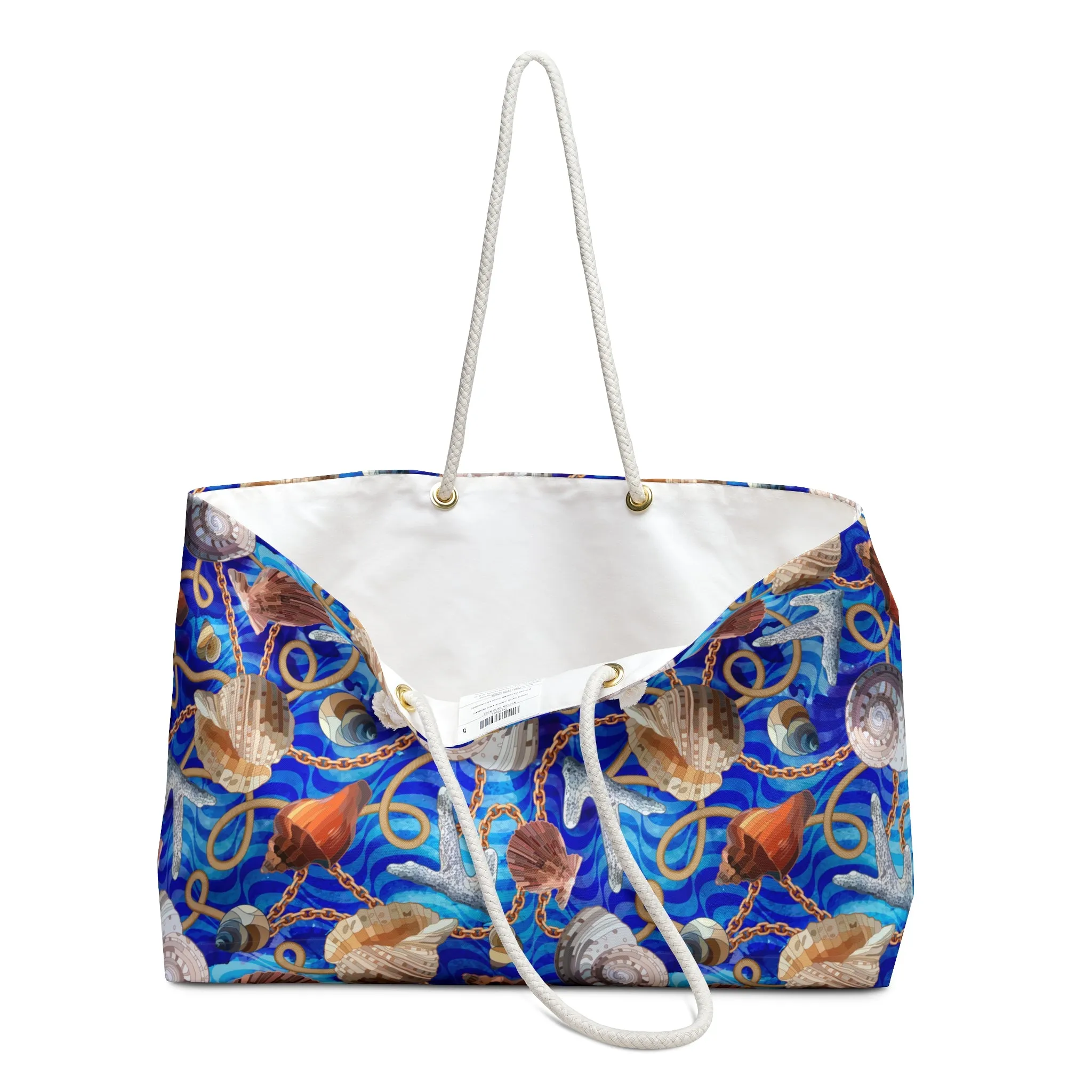 Shells & Chains (Dark) Weekender Bag