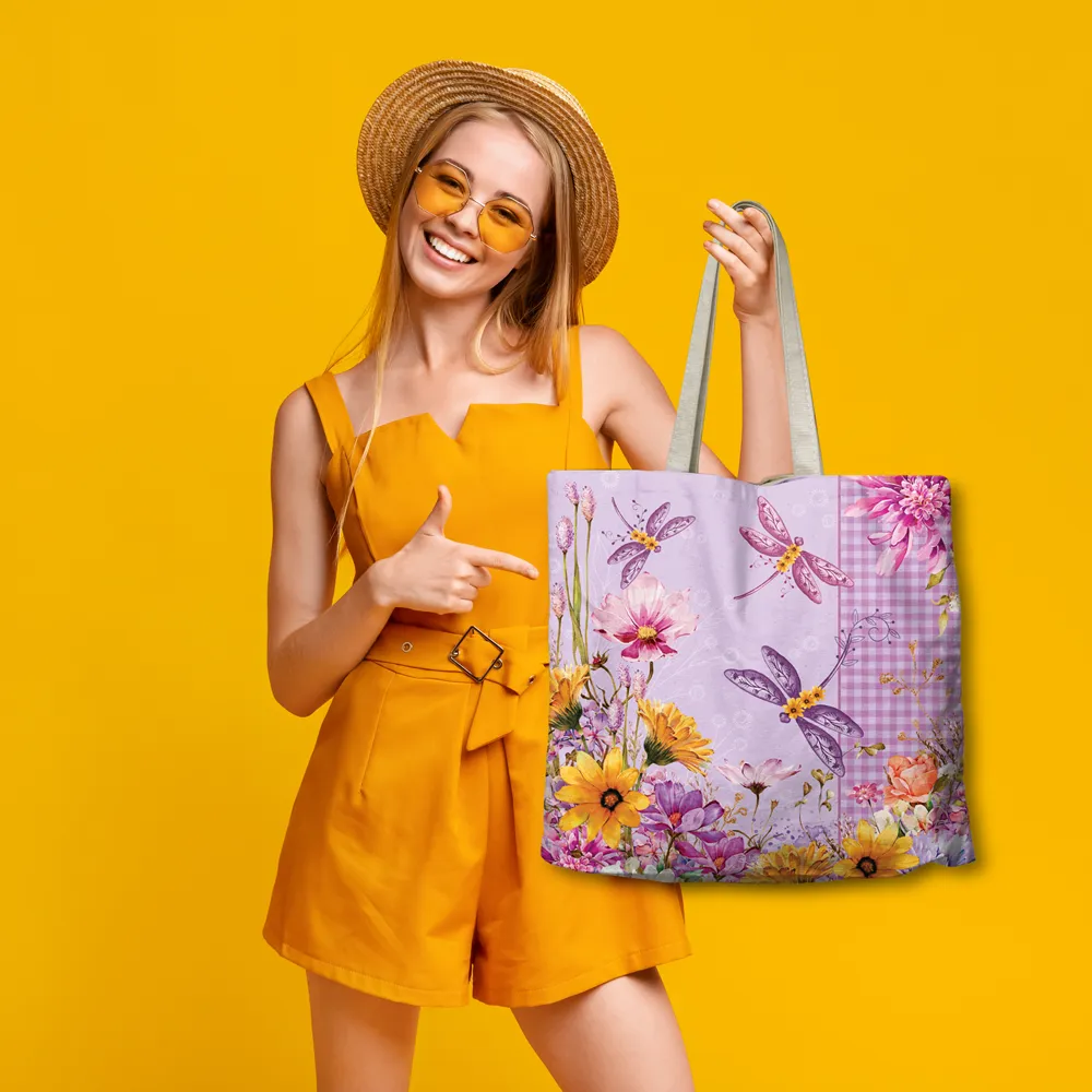 Shopping Bag - Dragonfly Fields