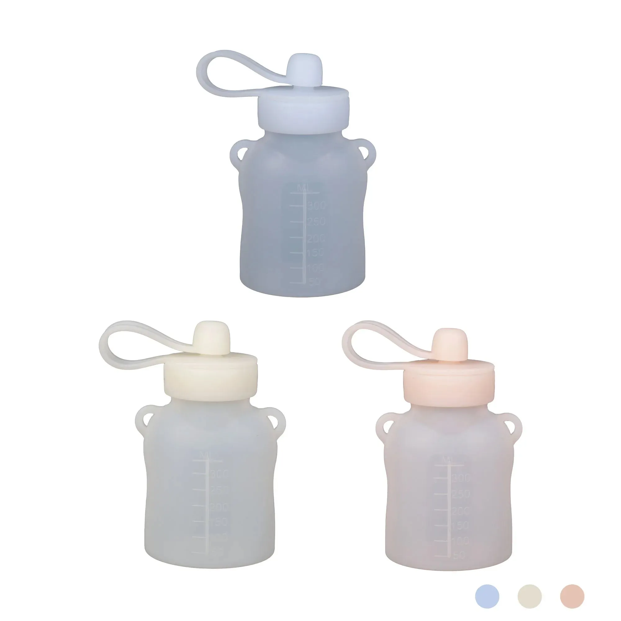 Silicone jam and puree food bag