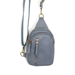 Skyler Sling Bag in Denim Blue
