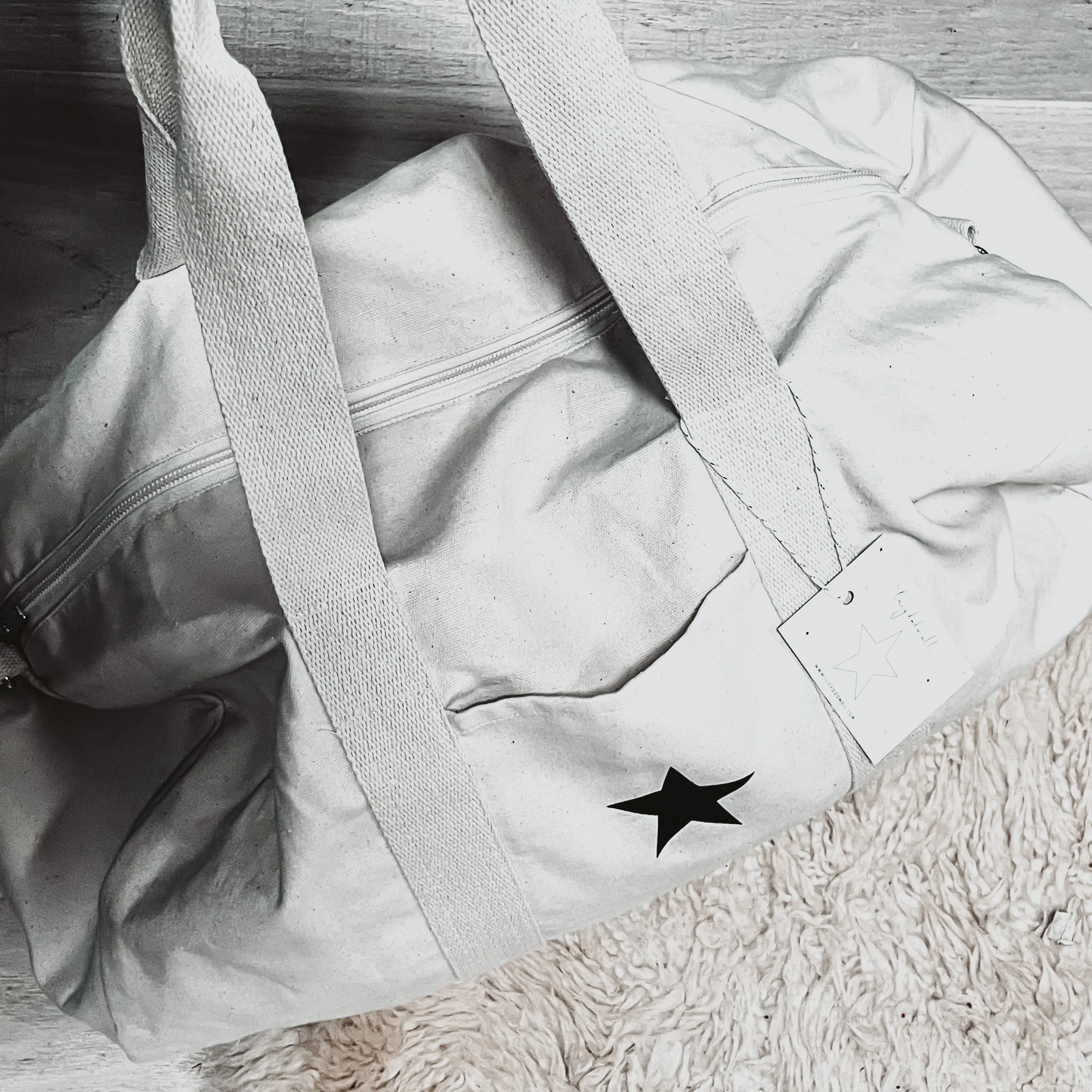 Slouchy Ibiza weekend beach canvas bags