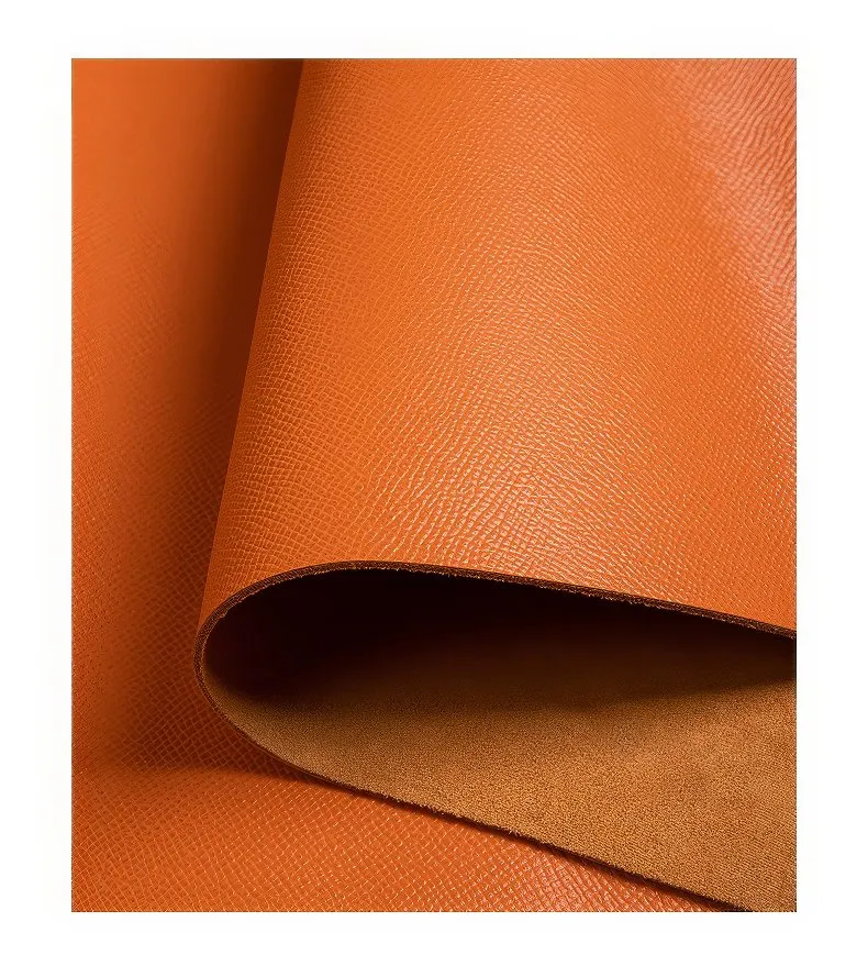 Small Grained Leather Top Handle Bag
