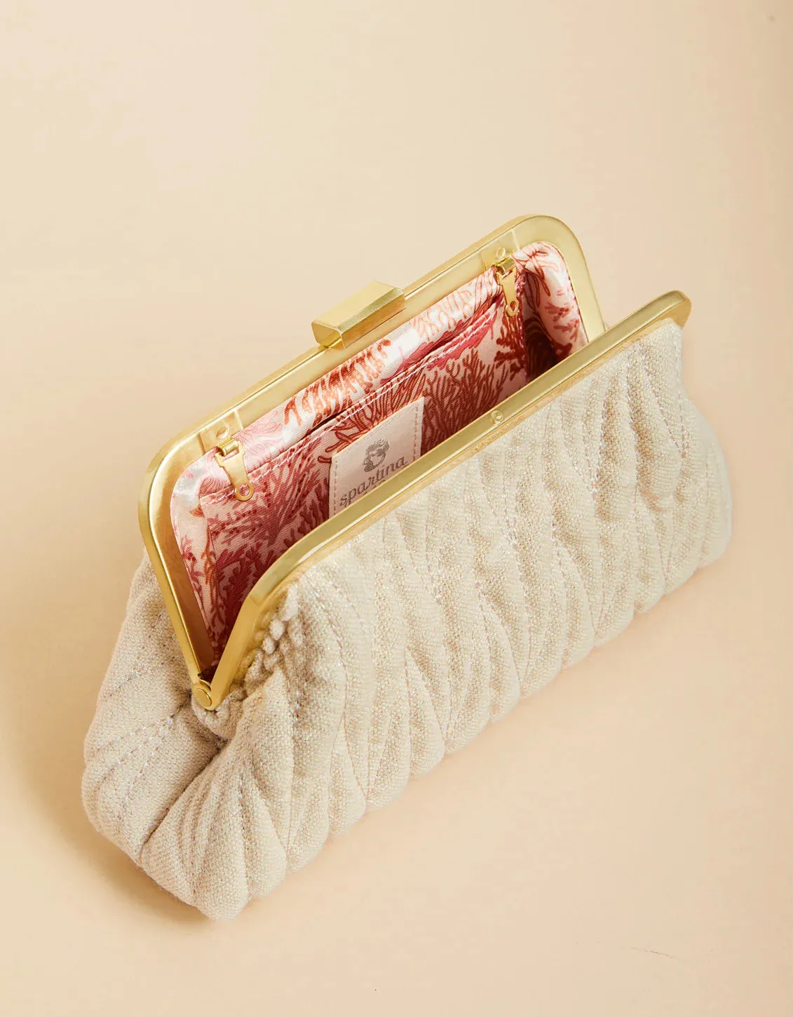 Spartina 449 Ruched Clutch Bascom Clutch